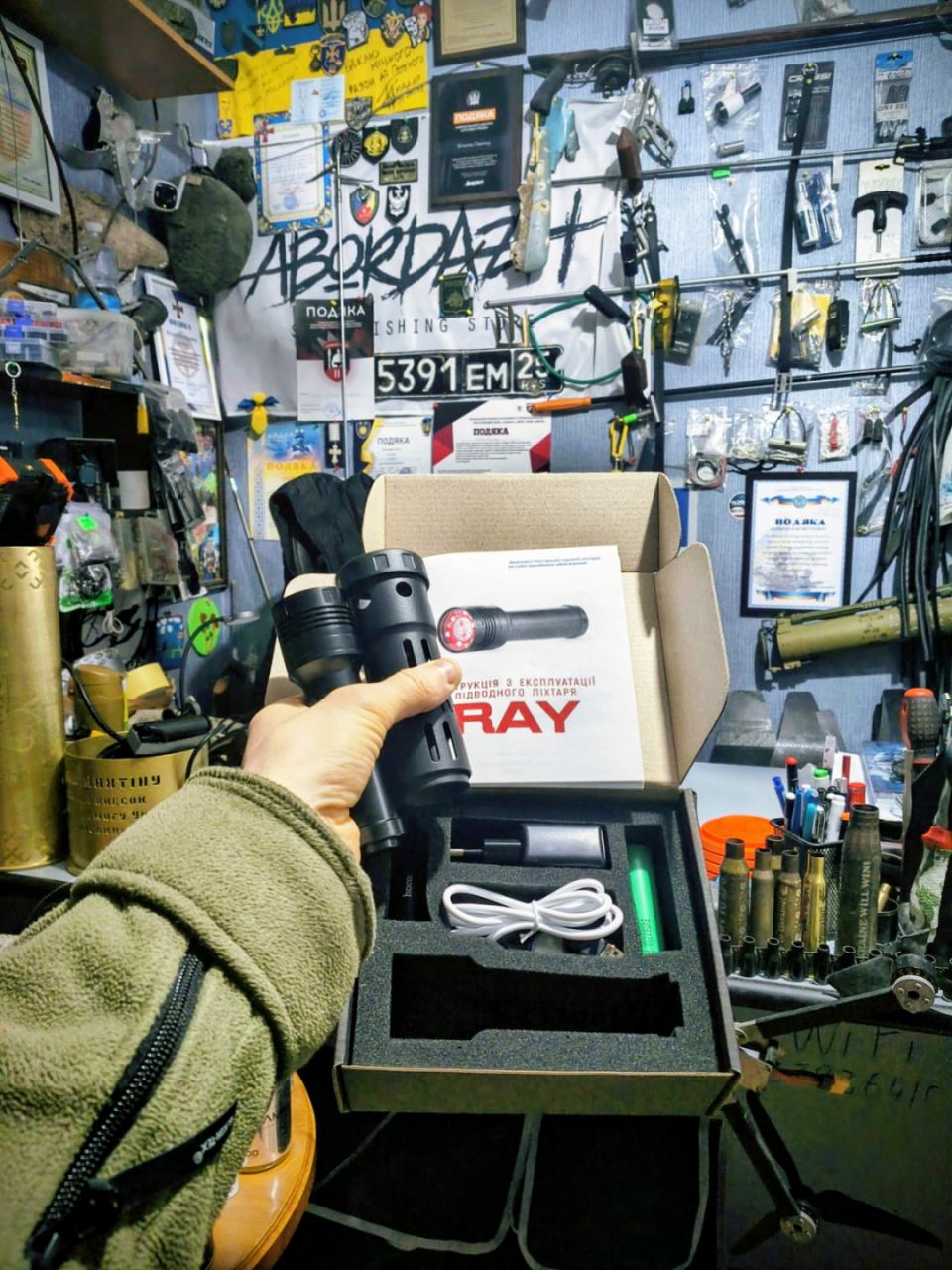 Изображение Ліхтар для підводного полювання RAY